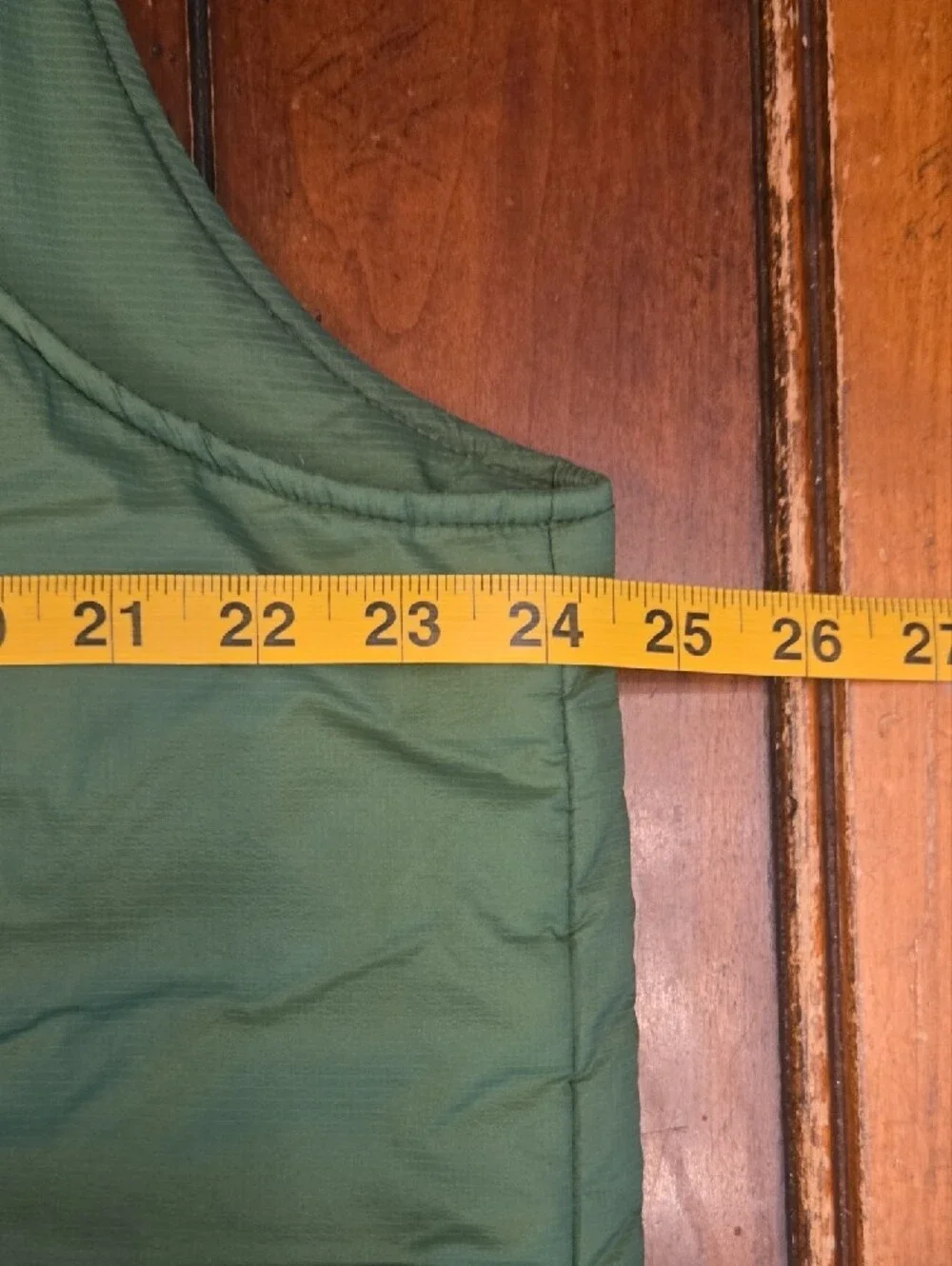 Filson Light Green Quilted Vest